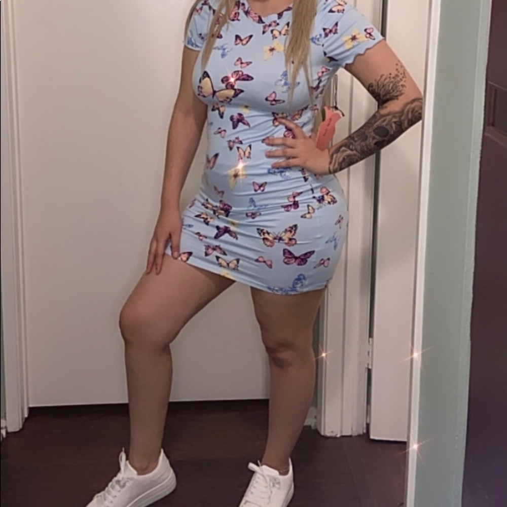 Butterfly mini dress 🦋